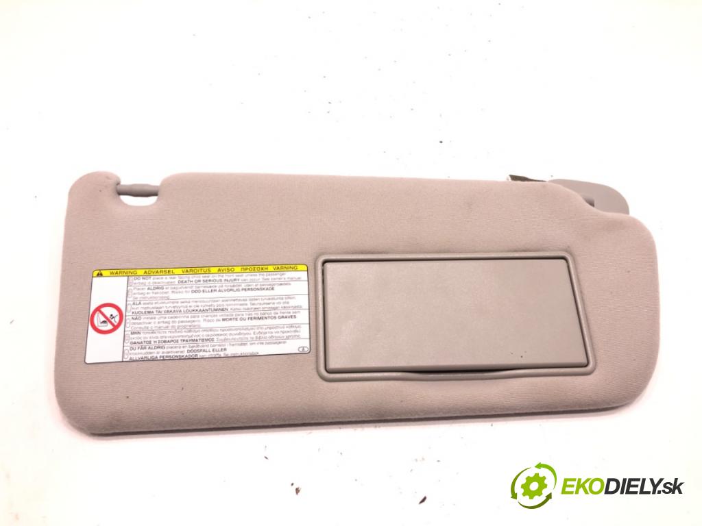 TOYOTA COROLLA Verso (ZER_, ZZE12_, R1_) 2004 - 2009    1.8 (ZNR11_) 95 kW [129 KM] benzyna 2004 - 2009  Clona slnečná pravy