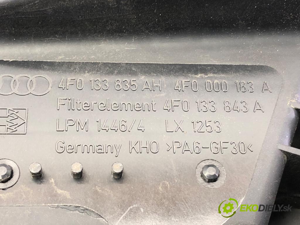 AUDI A6 C6 Avant (4F5) 2004 - 2011    2.0 TDI 100 kW [136 KM] olej napędowy 2005 - 2011  Obal filtra vzduchu 4F0133835AH (Obaly filtrov vzduchu)
