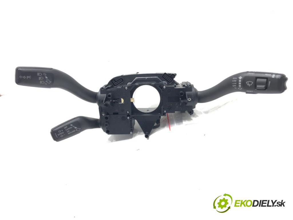 AUDI A6 C6 Avant (4F5) 2004 - 2011    2.0 TDI 100 kW [136 KM] olej napędowy 2005 - 2011  přepínač kombinovaný 4F0953549D (Ovládaní topení a přepínače)
