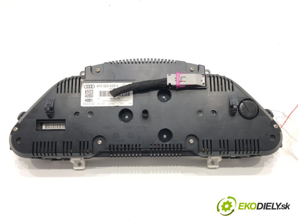 AUDI A6 C6 Avant (4F5) 2004 - 2011    2.0 TDI 100 kW [136 KM] olej napędowy 2005 - 2011  Prístrojovka 4F0920933Q (Prístrojové dosky, displeje)