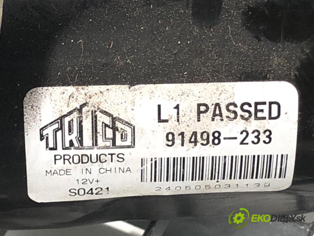 OPEL MERIVA A nadwozie wielkoprzestrzenne (MPV) (X03) 2003 - 2010    1.6 16V (E75) 74 kW [100 KM] benzyna 2003 - 2006  Mechanizmus stieračov predný 91498-233 (Motorčeky stieračov predné)
