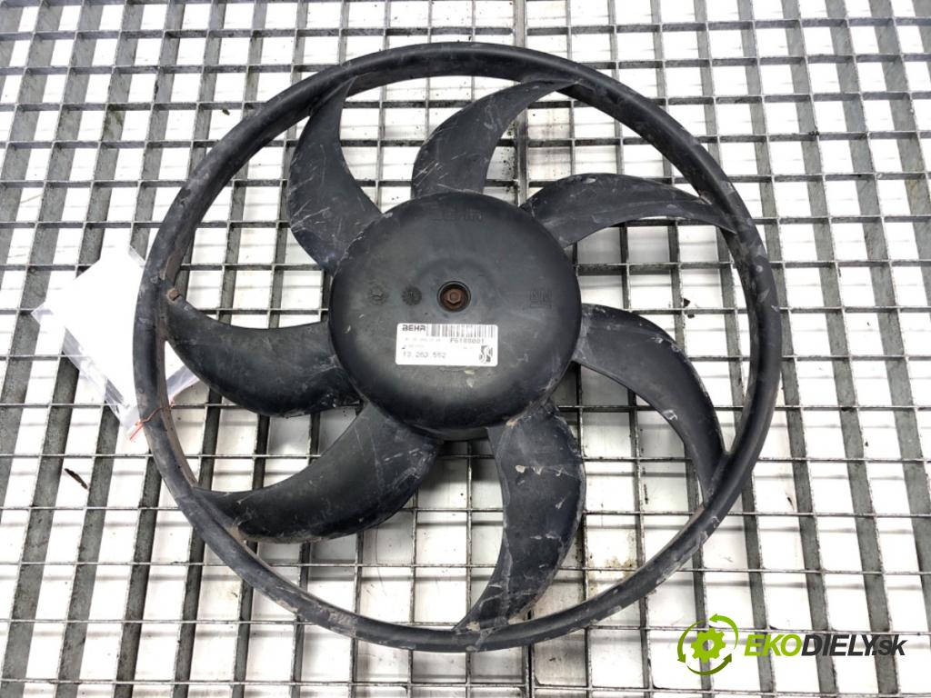 FIAT GRANDE PUNTO (199_) 2005 - 2022    1.4 (199AXB11, 199AXB1A, 199BXB1A, 199AXL1A) 57 kW [77 KM] benzyna 2005 - 2015  Ventilátor chladiča 13263552 (Ventilátory)