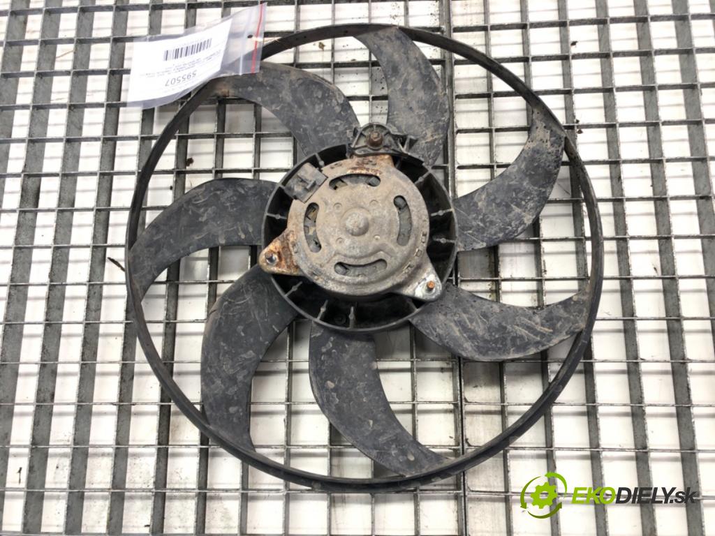 FIAT GRANDE PUNTO (199_) 2005 - 2022    1.4 (199AXB11, 199AXB1A, 199BXB1A, 199AXL1A) 57 kW [77 KM] benzyna 2005 - 2015  Ventilátor chladiča 13263552 (Ventilátory)
