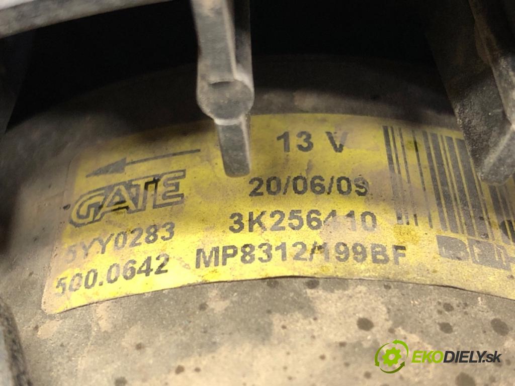 FIAT GRANDE PUNTO (199_) 2005 - 2022    1.4 (199AXB11, 199AXB1A, 199BXB1A, 199AXL1A) 57 kW [77 KM] benzyna 2005 - 2015  Ventilátor chladiča 13263552 (Ventilátory)