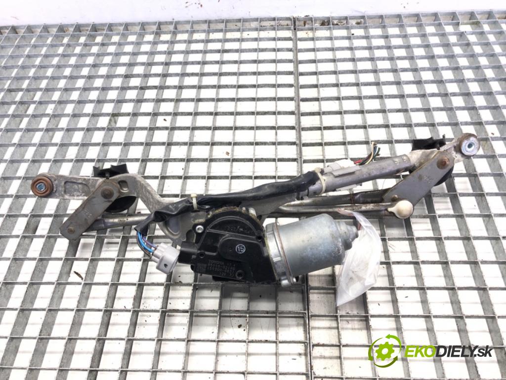 TOYOTA AURIS (_E15_) 2006 - 2012    1.4 D-4D (NDE150_) 66 kW [90 KM] olej napędowy 2007 - 2012  Mechanizmus stieračov predný 85110-02190 (Motorčeky stieračov predné)