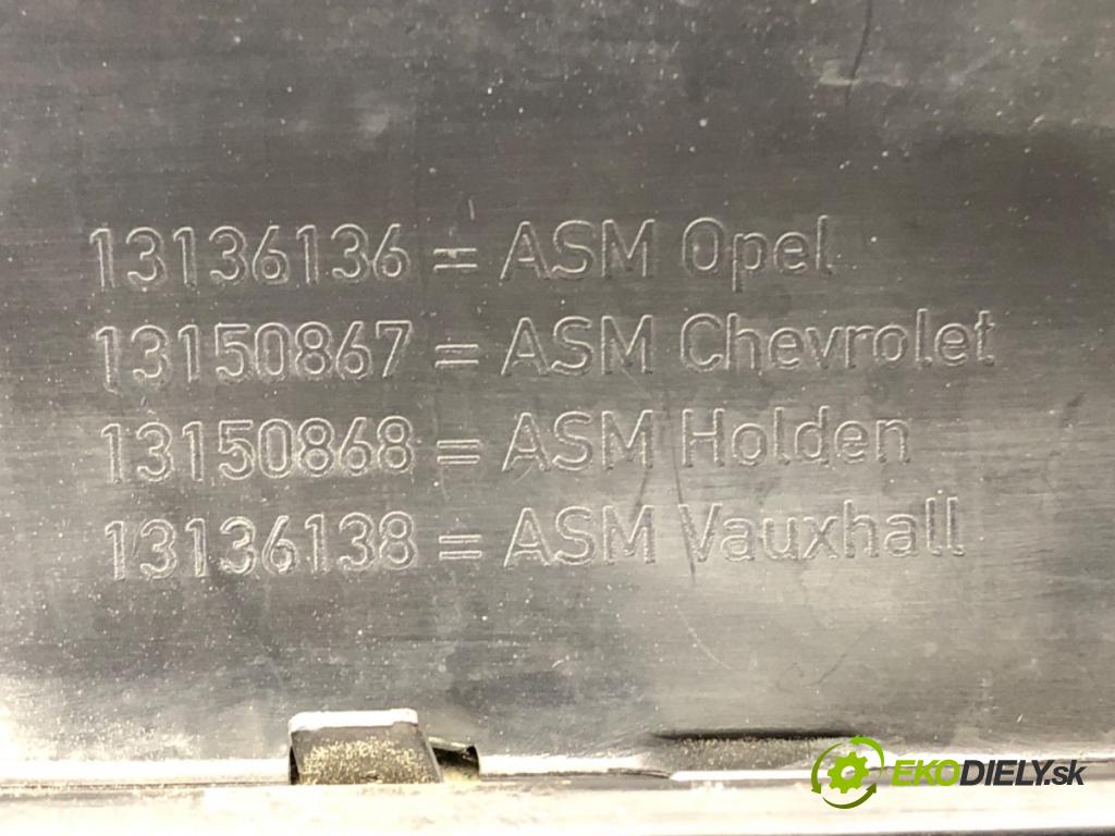 OPEL ZAFIRA B Nadwozie pełne/minivan (A05) 2005 - 2015    1.8 VAN (M75) 103 kW [140 KM] benzyna 2005 - 2015  mřížka maska 13136136 (Mřížky (masky) chladičů)
