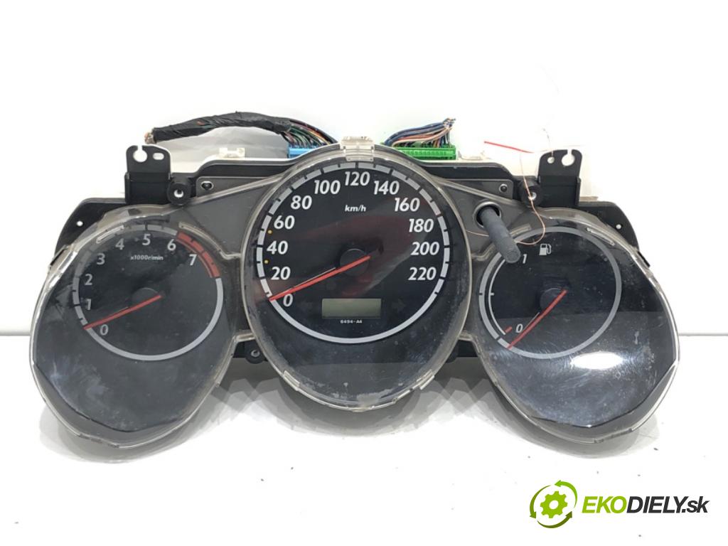 HONDA JAZZ II (GD_, GE3, GE2) 2001 - 2008    1.2 i-DSI (GD5, GE2) 57 kW [78 KM] benzyna 2002 - 2008  Prístrojovka 78100SAAG300 (Prístrojové dosky, displeje)