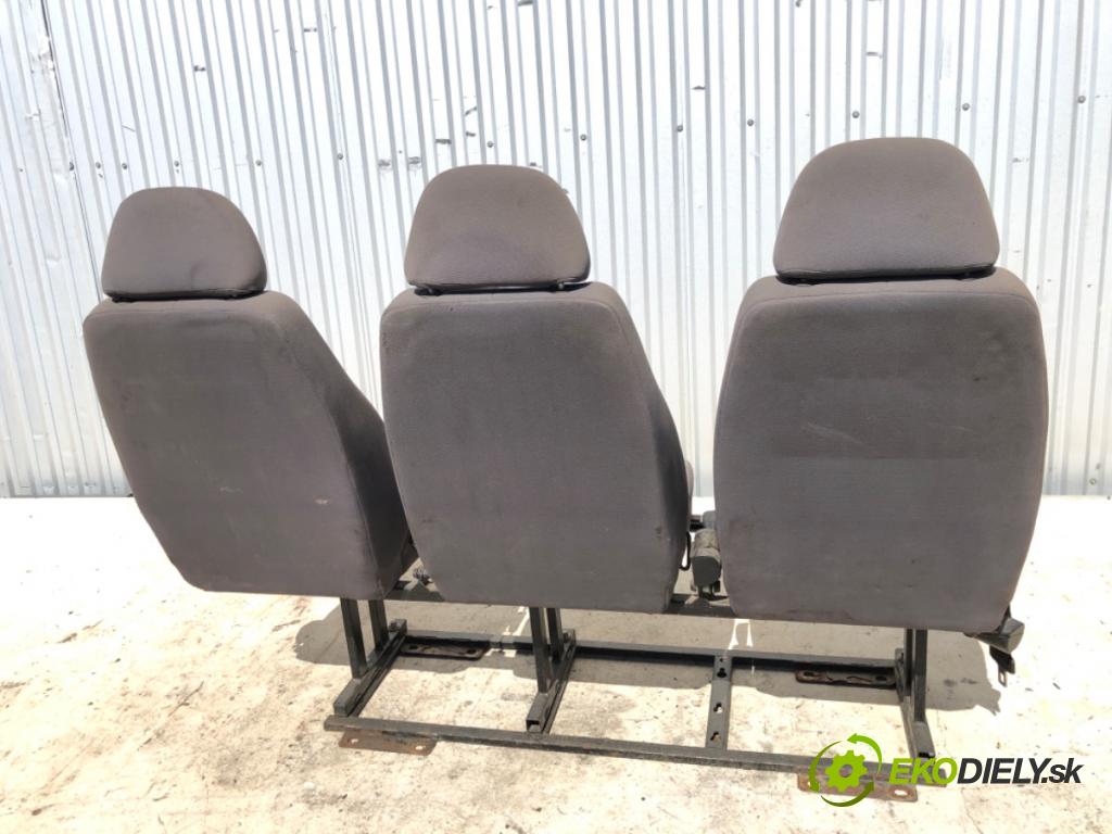 FORD TRANSIT Autobus (FD_ _, FB_ _, FS_ _, FZ_ _, FC_ _) 2000 - 2006    2.4 TDCi 101 kW [137 KM] olej napędowy 2004 - 2006  Sedadlo zad druhý rad Sedadlo