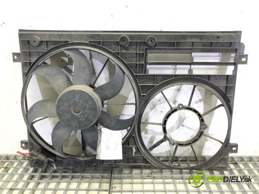 AUDI A3 (8P1) 2003 - 2013    2.0 TDI 103 kW [140 KM] olej napędowy 2005 - 2008  Ventilátor chladiča 1K0121207AA (Ventilátory)