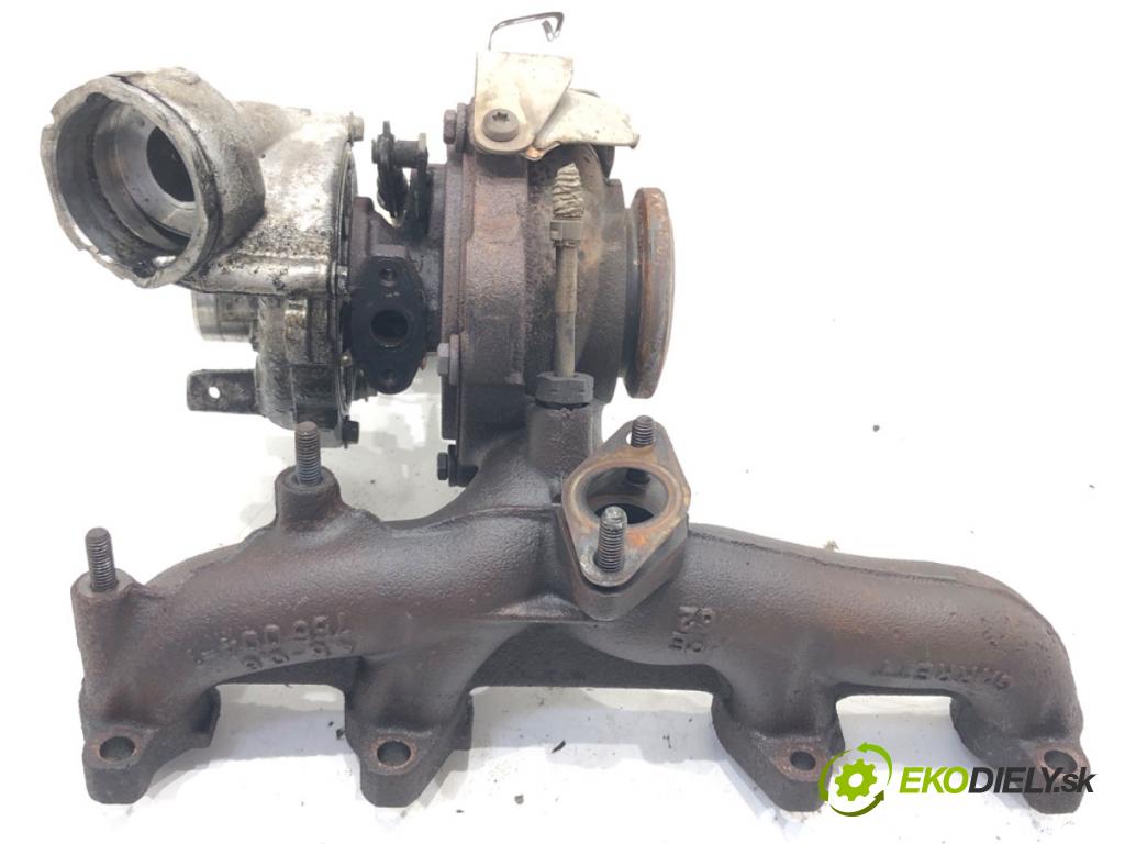 AUDI A3 (8P1) 2003 - 2013    2.0 TDI 103 kW [140 KM] olej napędowy 2005 - 2008  Turbodúchadlo,turbo 03G253016H (Turbodúchadlá (kompletné))