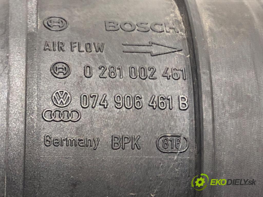 AUDI A3 (8P1) 2003 - 2013    2.0 TDI 103 kW [140 KM] olej napędowy 2005 - 2008  Váha vzduchu 0281002461 (Váhy vzduchu)