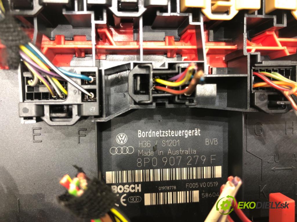 AUDI A3 (8P1) 2003 - 2013    2.0 TDI 103 kW [140 KM] olej napędowy 2005 - 2008  Modul BORDNETZ 8P0907279F (Ostatné)