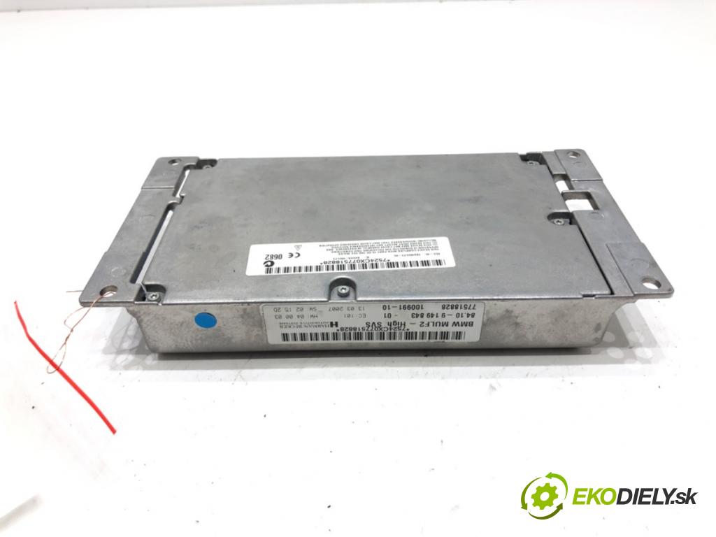 BMW 5 Touring (E61) 2004 - 2010    520 d 120 kW [163 KM] olej napędowy 2005 - 2010  Zosilňovač 9149843 (Zosilňovače)