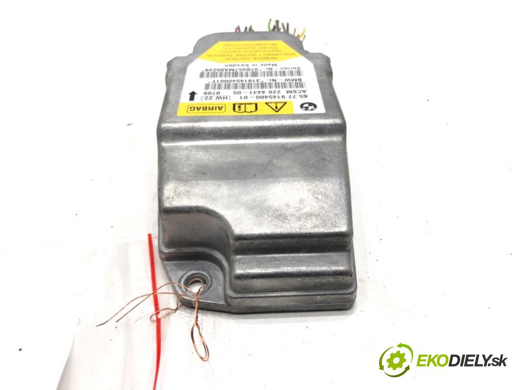 BMW 5 Touring (E61) 2004 - 2010    520 d 120 kW [163 KM] olej napędowy 2005 - 2010  senzor airbag 9145400 (Snímače)
