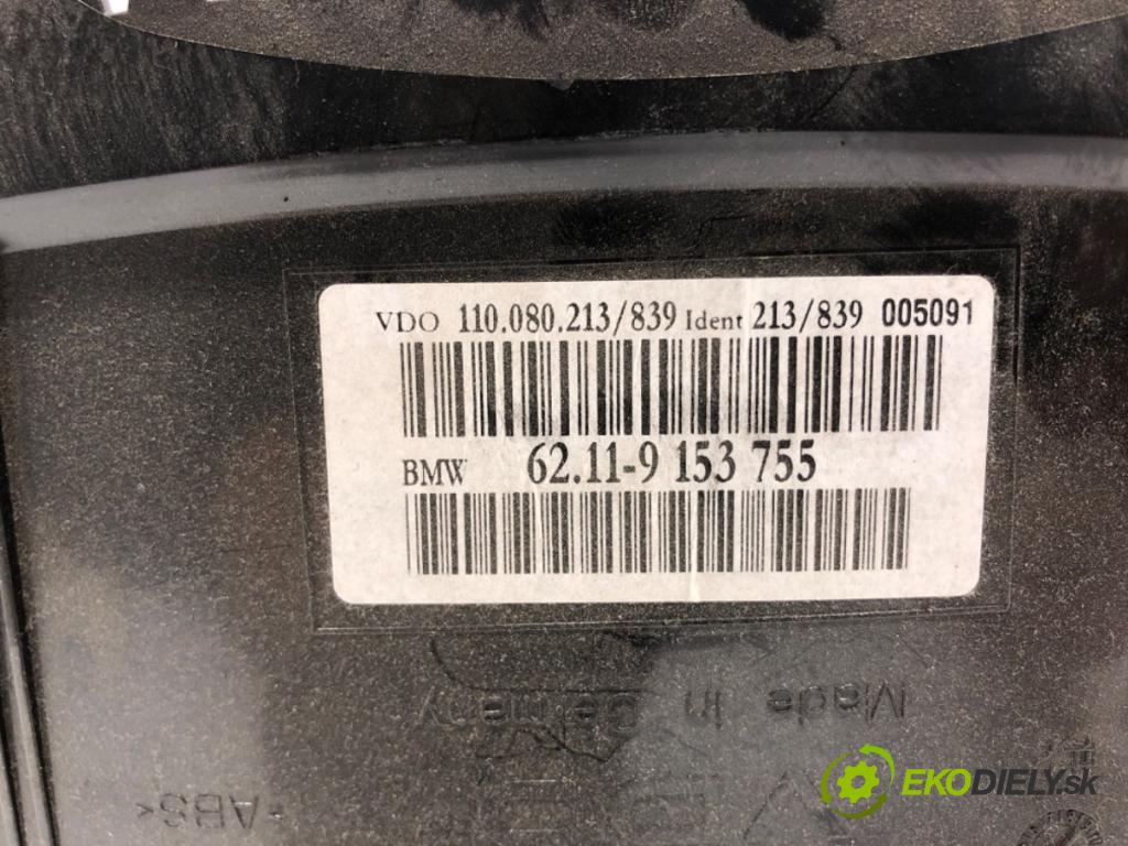 BMW 5 Touring (E61) 2004 - 2010    520 d 120 kW [163 KM] olej napędowy 2005 - 2010  Prístrojovka 9153755 (Prístrojové dosky, displeje)