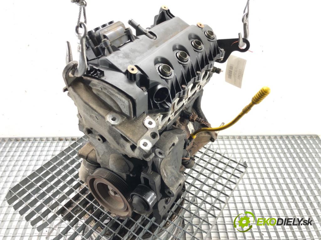 RENAULT CLIO III (BR0/1, CR0/1) 2005 - 2014    1.2 16V (BR02, BR0J, BR11, CR02, CR0J, CR11) 55 kW [75 KM] benzyna 2005 - 2014  motor D4F740 (Motory (kompletní))