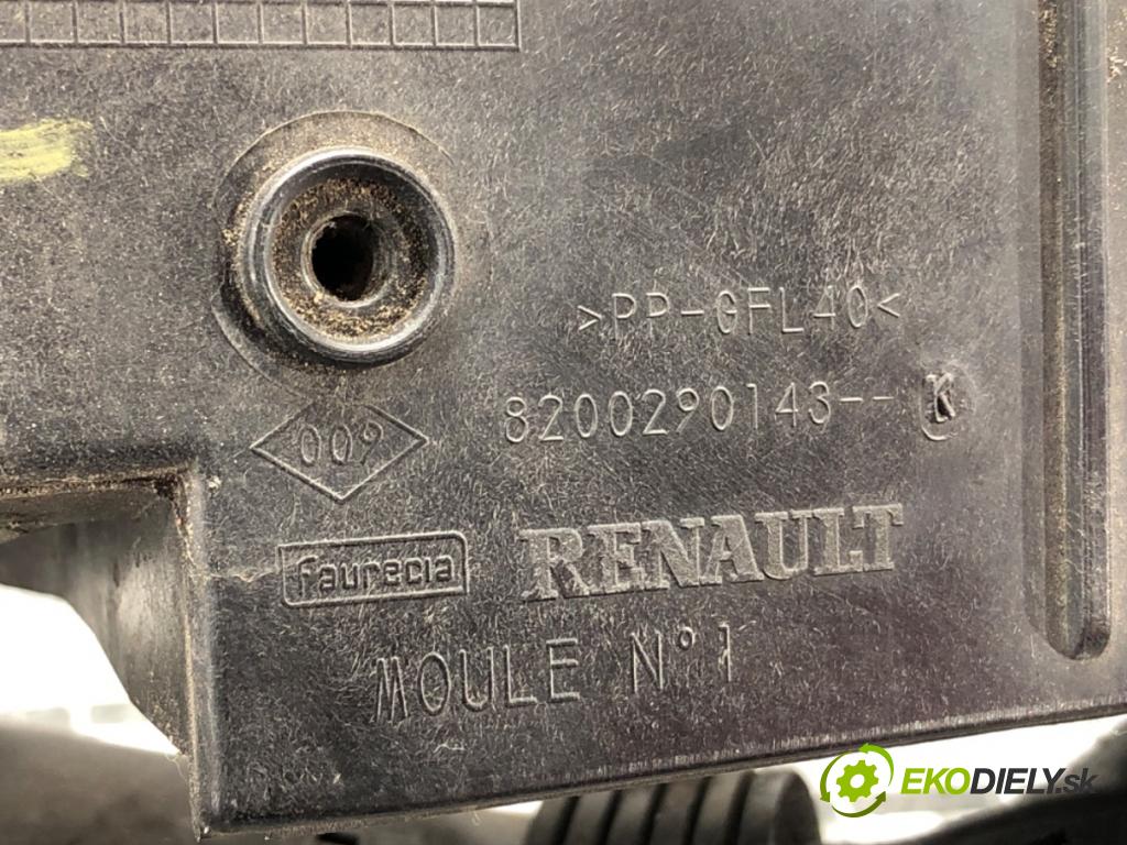 RENAULT CLIO III (BR0/1, CR0/1) 2005 - 2014    1.2 16V (BR02, BR0J, BR11, CR02, CR0J, CR11) 55 kW [75 KM] benzyna 2005 - 2014  držák přední část 8200290143 (Výztuhy přední)