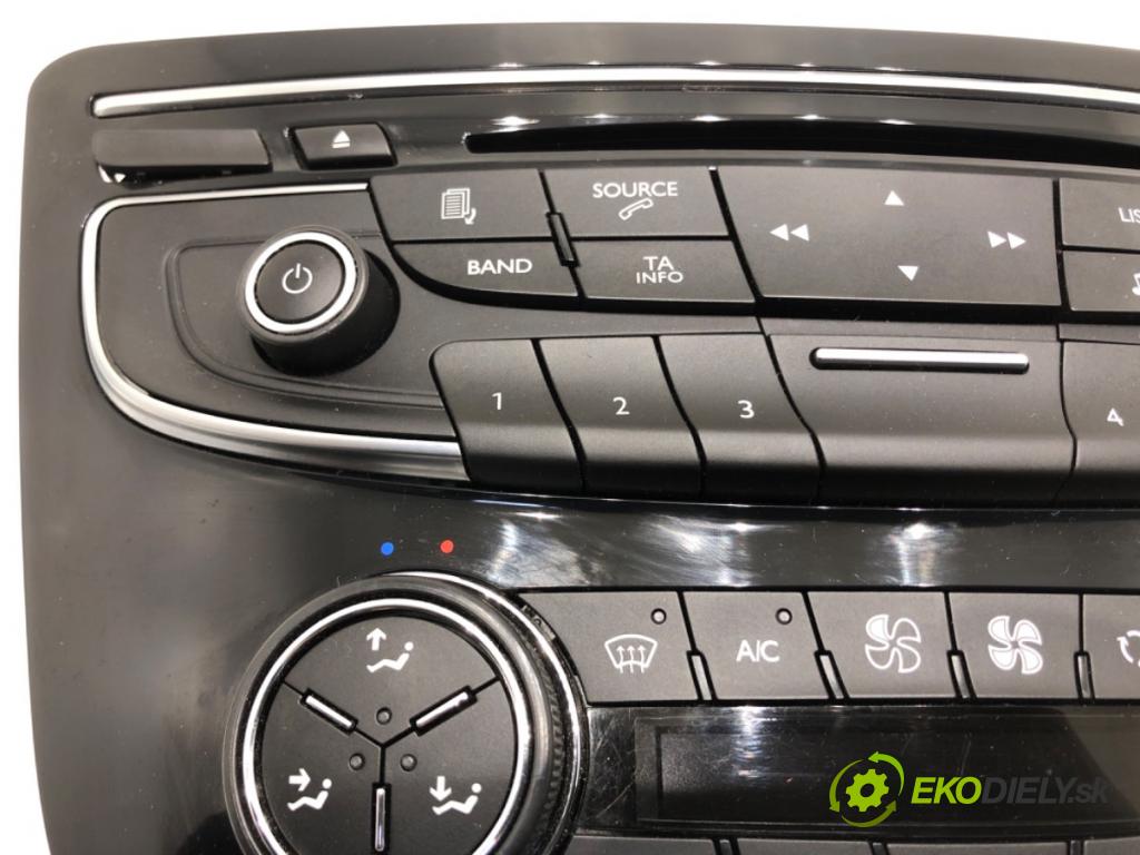 PEUGEOT 508 I (8D_) 2010 - 2018    1.6 THP 115 kW [156 KM] benzyna 2010 - 2018  Panel ovládania kúrenia  (Prepínače, spínače, tlačidlá a ovládače kúrenia)