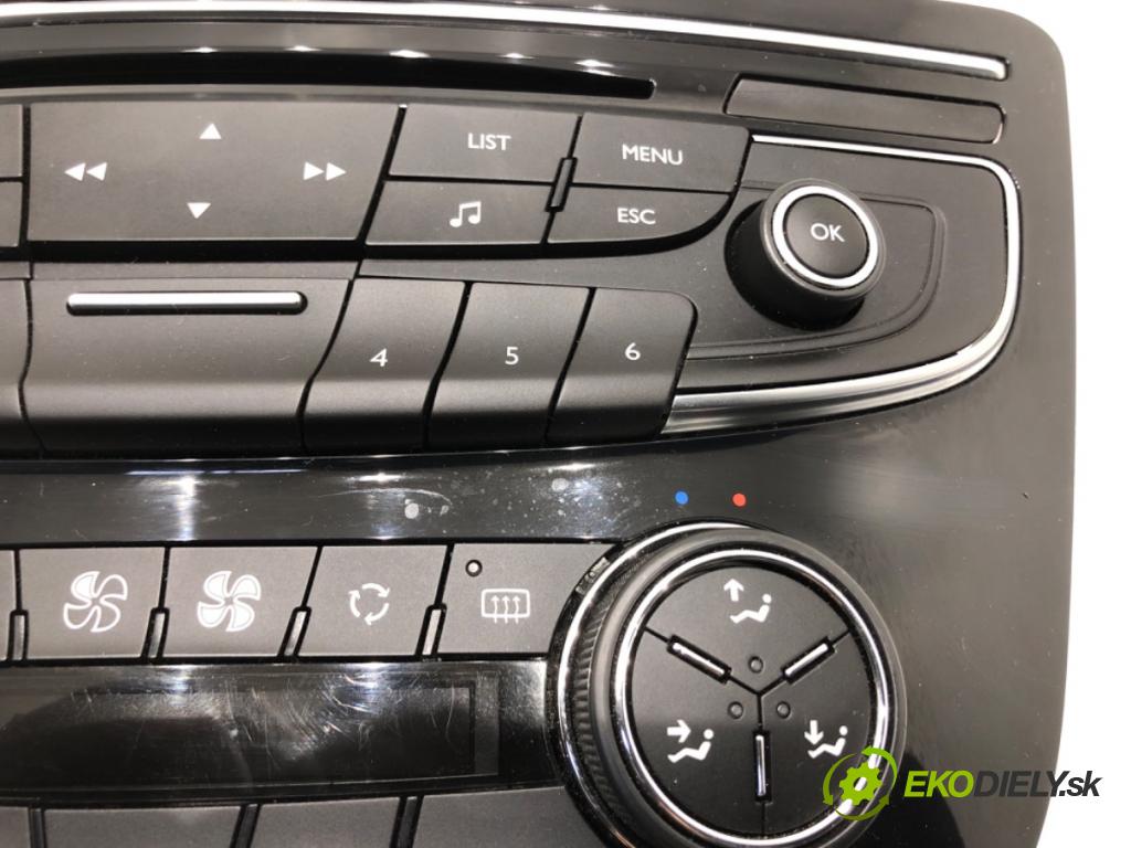 PEUGEOT 508 I (8D_) 2010 - 2018    1.6 THP 115 kW [156 KM] benzyna 2010 - 2018  Panel ovládania kúrenia  (Prepínače, spínače, tlačidlá a ovládače kúrenia)