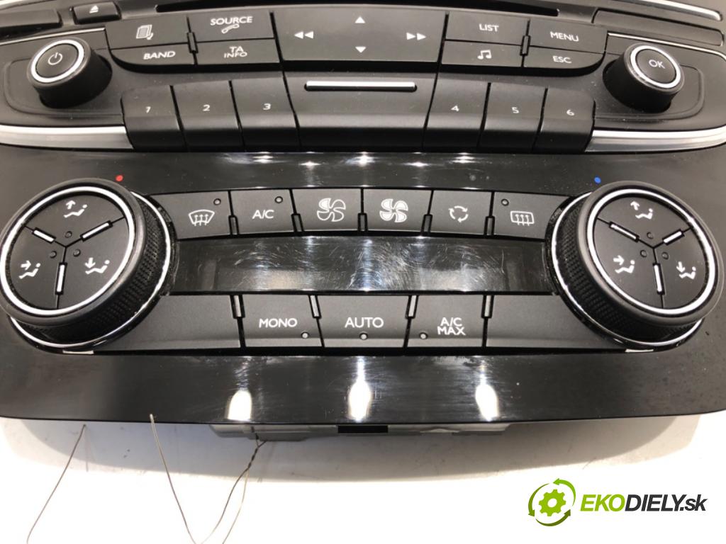 PEUGEOT 508 I (8D_) 2010 - 2018    1.6 THP 115 kW [156 KM] benzyna 2010 - 2018  Panel ovládania kúrenia  (Prepínače, spínače, tlačidlá a ovládače kúrenia)