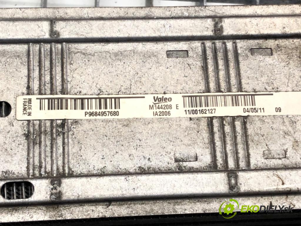 PEUGEOT 508 I (8D_) 2010 - 2018    1.6 THP 115 kW [156 KM] benzyna 2010 - 2018  intercooler P9684957680 (Chladiče nasávaného vzduchu (intercoolery))