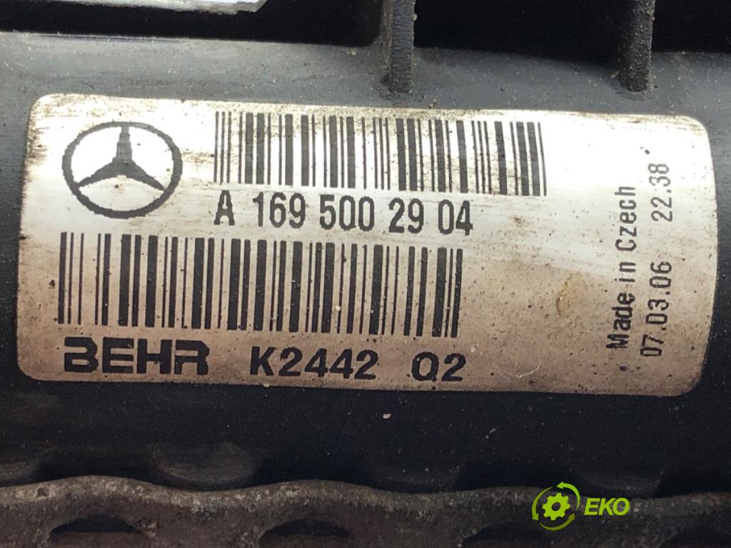 MERCEDES-BENZ KLASA B Sports Tourer (W245) 2005 - 2011    B 180 CDI (245.207) 80 kW [109 KM] olej napędowy 2005 - 2011  chladič vody A1695001703 (Chladiče vody)