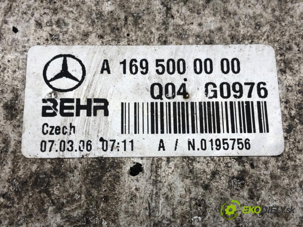 MERCEDES-BENZ KLASA B Sports Tourer (W245) 2005 - 2011    B 180 CDI (245.207) 80 kW [109 KM] olej napędowy 2005 - 2011  intercooler A1695000000 (Chladiče nasávaného vzduchu (intercoolery))