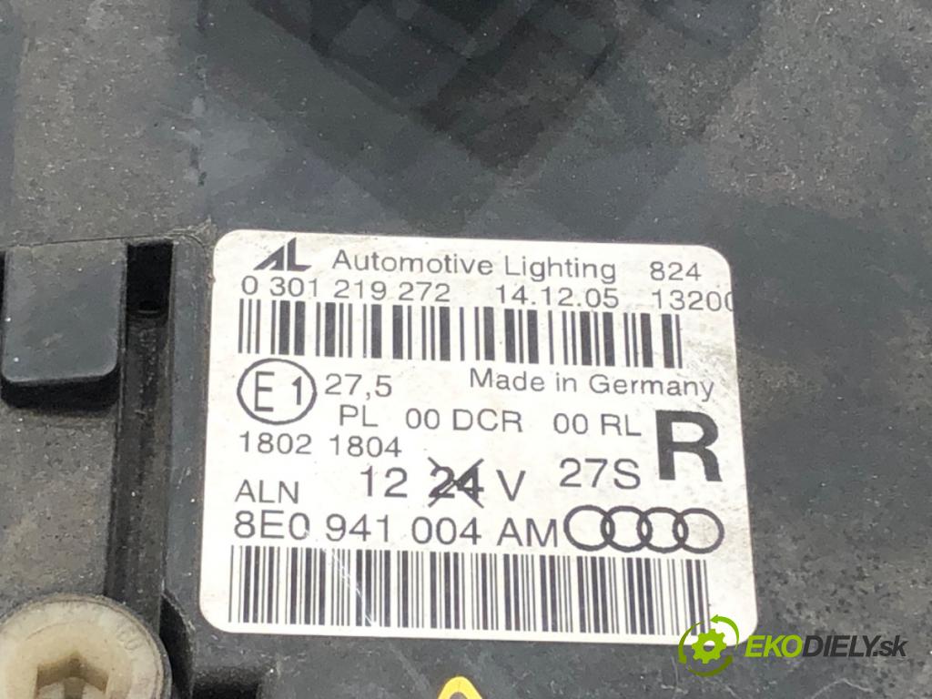 AUDI A4 B7 Avant (8ED) 2004 - 2008    2.0 TDI 103 kW [140 KM] olej napędowy 2004 - 2008  Svetlomet pravy predný XENON 8E0941004AM