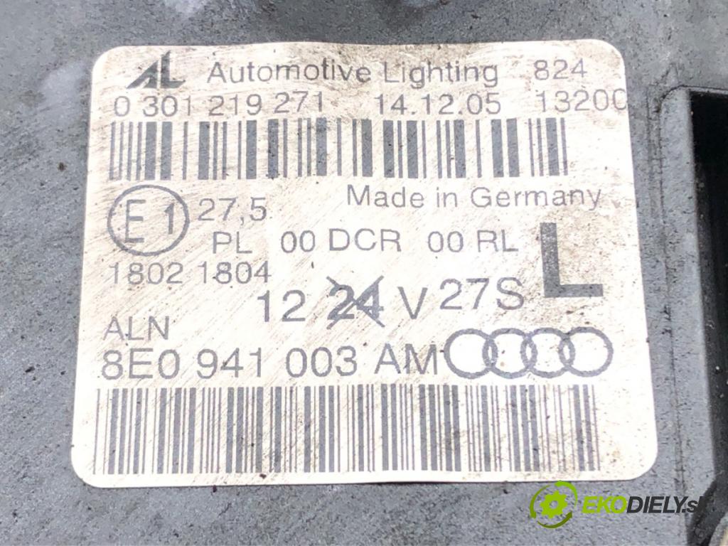 AUDI A4 B7 Avant (8ED) 2004 - 2008    2.0 TDI 103 kW [140 KM] olej napędowy 2004 - 2008  Svetlomet ľavy predný XENON 8E0941003AM