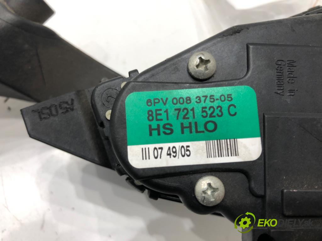 AUDI A4 B7 Avant (8ED) 2004 - 2008    2.0 TDI 103 kW [140 KM] olej napędowy 2004 - 2008  Potenciometer plynu 8E1721523C (Pedále)