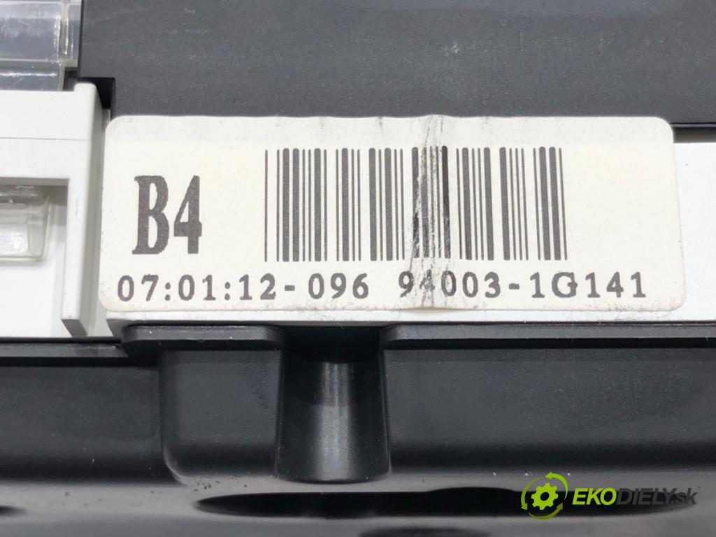 KIA RIO II (JB) 2005 - 2011    1.4 16V 71 kW [97 KM] benzyna 2005 - 2011  Prístrojovka 94003-1G141 (Prístrojové dosky, displeje)