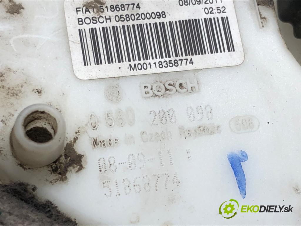 FIAT PUNTO EVO (199_) 2008 - 2022    1.4 (199AXB1A) 57 kW [77 KM] benzyna 2009 - 2012  pumpa paliva 51868774