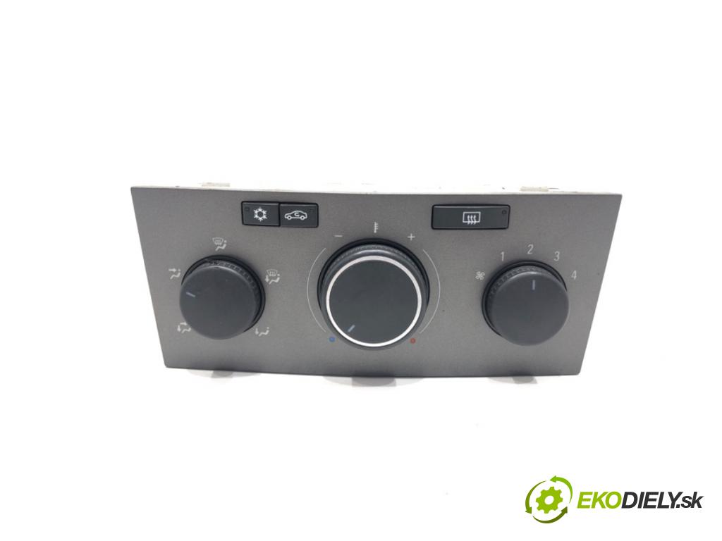 OPEL ASTRA H (A04) 2004 - 2014    1.6 (L48) 77 kW [105 KM] benzyna 2004 - 2010  Panel ovládania kúrenia 13122974 (Prepínače, spínače, tlačidlá a ovládače kúrenia)