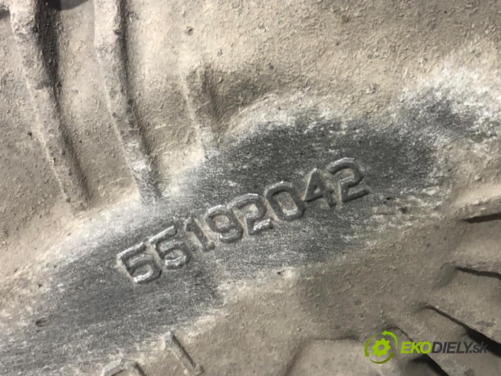 OPEL CORSA D (S07) 2006 - 2014    1.3 CDTI (L08, L68) 66 kW [90 KM] olej napędowy 2006 - 2011  Prevodovka 55192042 (Prevodovky)