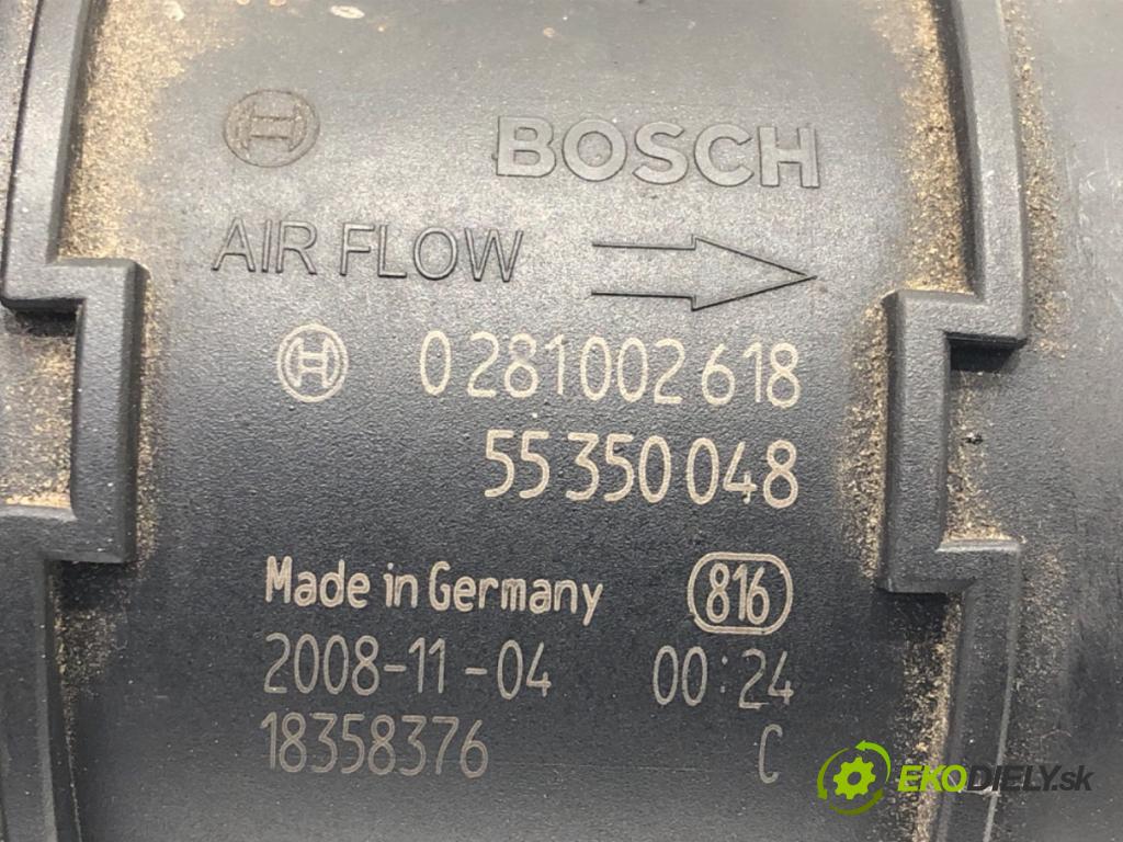 OPEL CORSA D (S07) 2006 - 2014    1.3 CDTI (L08, L68) 66 kW [90 KM] olej napędowy 2006 - 2011  Váha vzduchu 55350048 (Váhy vzduchu)