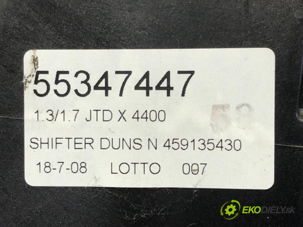 OPEL CORSA D (S07) 2006 - 2014    1.3 CDTI (L08, L68) 66 kW [90 KM] olej napędowy 2006 - 2011  Kulisa 55347447 (Rýchlostné páky / kulisy)