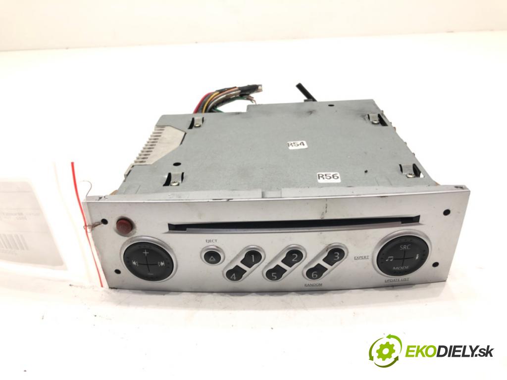 RENAULT MODUS / GRAND MODUS (F/JP0_) 2004 - 2022    1.5 dCi (FP0G, JP0G) 50 kW [68 KM] olej napędowy 2004 - 2022  RADIO 8200633632 (Audio zariadenia)