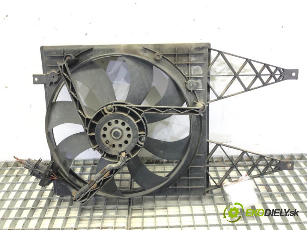 SEAT IBIZA III (6L1) 2002 - 2009    1.9 SDI 47 kW [64 KM] olej napędowy 2002 - 2005  Ventilátor chladiča 6Q0121207L (Ventilátory)