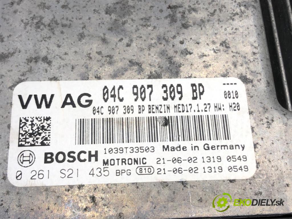 SKODA FABIA III Kombi (NJ5) 2014 - 2022    1.0 TSI 70 kW [95 KM] benzyna 2014 - 2022  řídící jednotka motora 04C907309BP (Řídící jednotky)