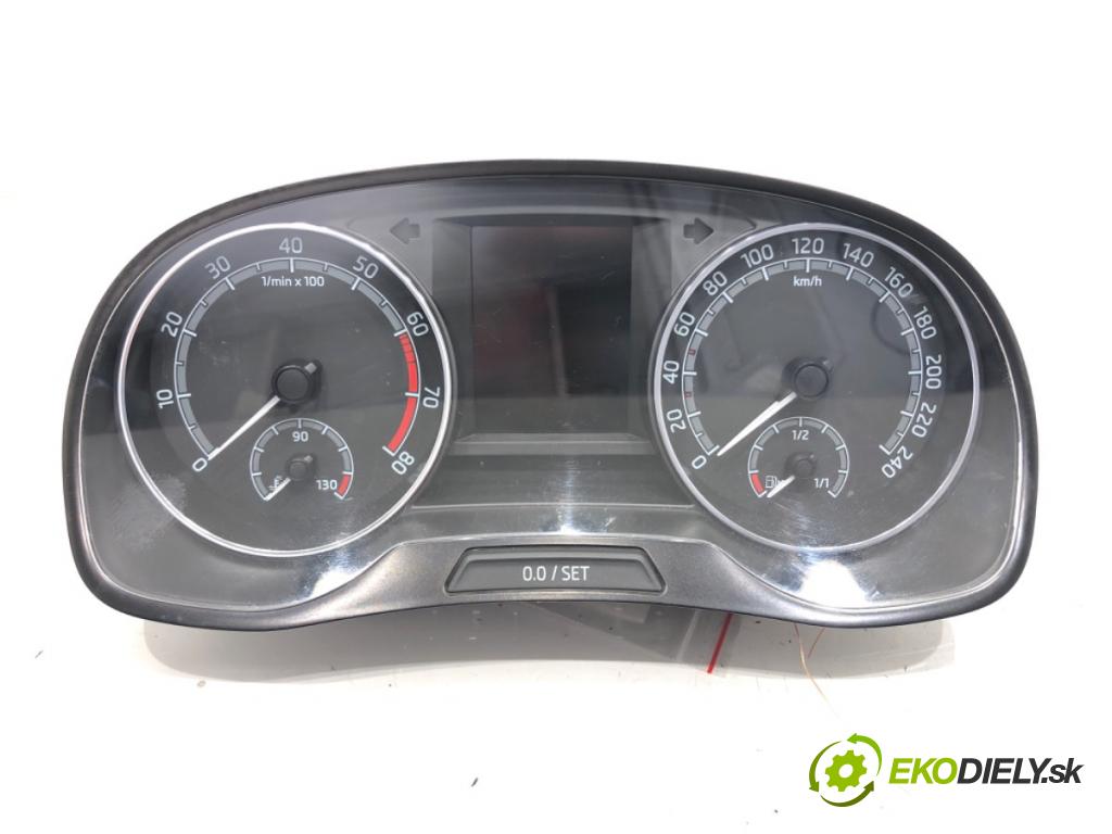 SKODA FABIA III Kombi (NJ5) 2014 - 2022    1.0 TSI 70 kW [95 KM] benzyna 2014 - 2022  Prístrojovka 17101072 (Prístrojové dosky, displeje)