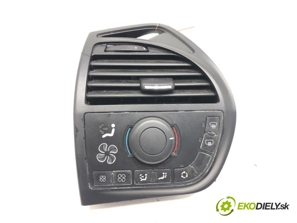 CITROEN C4 GRAND PICASSO I (UA_) 2006 - 2013    1.6 HDi 80 kW [109 KM] olej napędowy 2006 - 2011  Panel ovládania kúrenia 9652389477 (Prepínače, spínače, tlačidlá a ovládače kúrenia)