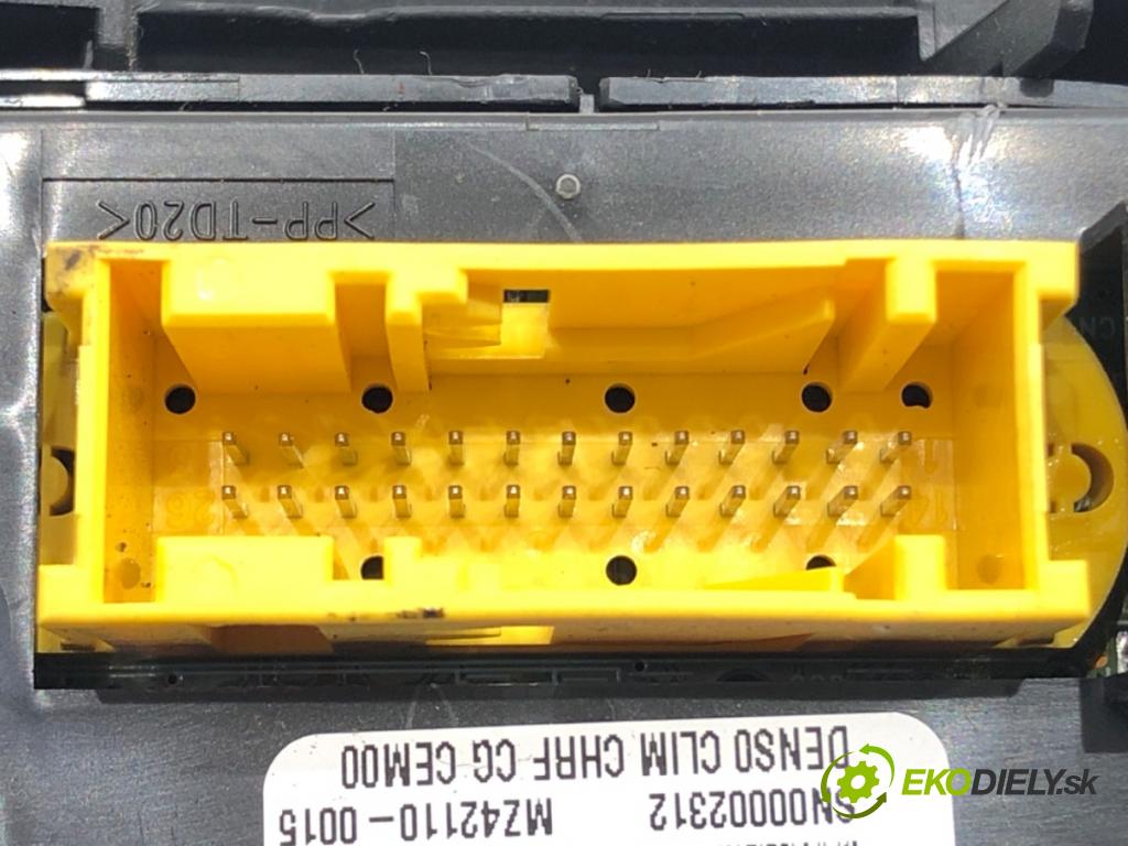CITROEN C4 GRAND PICASSO I (UA_) 2006 - 2013    1.6 HDi 80 kW [109 KM] olej napędowy 2006 - 2011  Panel ovládania kúrenia 9652389477 (Prepínače, spínače, tlačidlá a ovládače kúrenia)