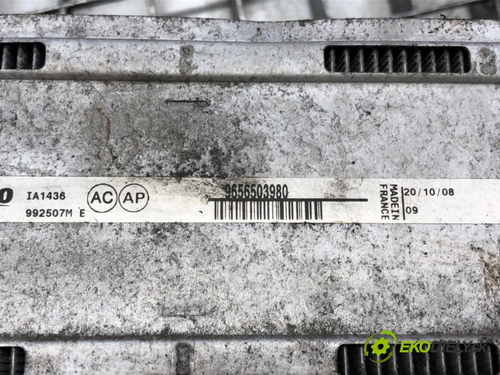CITROEN C4 GRAND PICASSO I (UA_) 2006 - 2013    1.6 HDi 80 kW [109 KM] olej napędowy 2006 - 2011  intercooler 9656503980 (Chladiče nasávaného vzduchu (intercoolery))