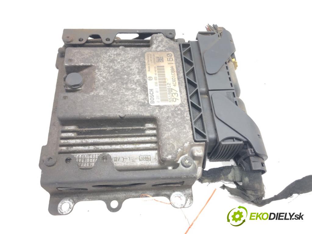 ALFA ROMEO 147 (937_) 2000 - 2010    1.9 JTDM 16V (937.AXN1B, 937.BXN1B) 110 kW [150 KM] olej napędowy 2004 - 2010  riadiaca jednotka Motor 0281011896 55198812 (Riadiace jednotky)