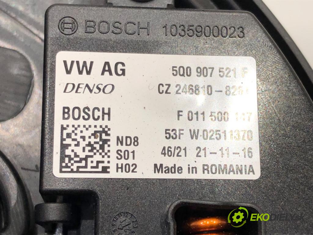 SKODA OCTAVIA IV (NX3, NN3) 2020 - 2022    1.5 TSI 110 kW [150 KM] benzyna 2020 - 2022  ventilátor kúrenia 5WB819015