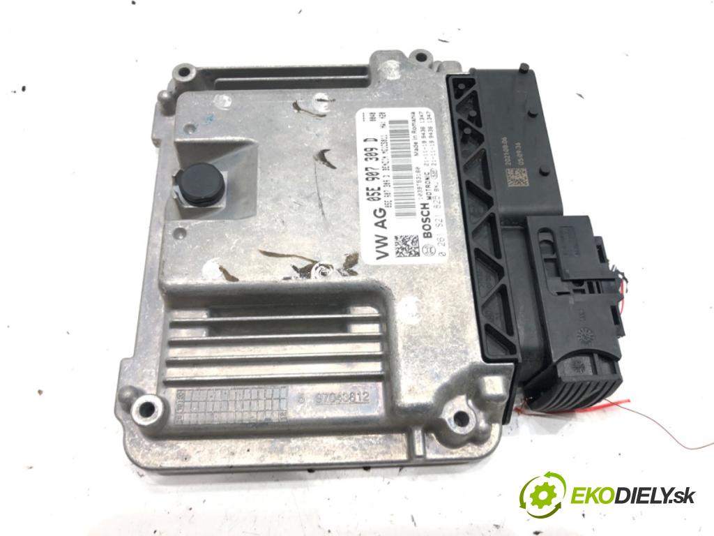 SKODA OCTAVIA IV (NX3, NN3) 2020 - 2022    1.5 TSI 110 kW [150 KM] benzyna 2020 - 2022  riadiaca jednotka Motor 05E907309D (Riadiace jednotky)