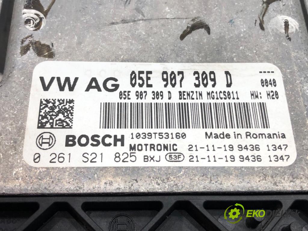 SKODA OCTAVIA IV (NX3, NN3) 2020 - 2022    1.5 TSI 110 kW [150 KM] benzyna 2020 - 2022  riadiaca jednotka Motor 05E907309D (Riadiace jednotky)