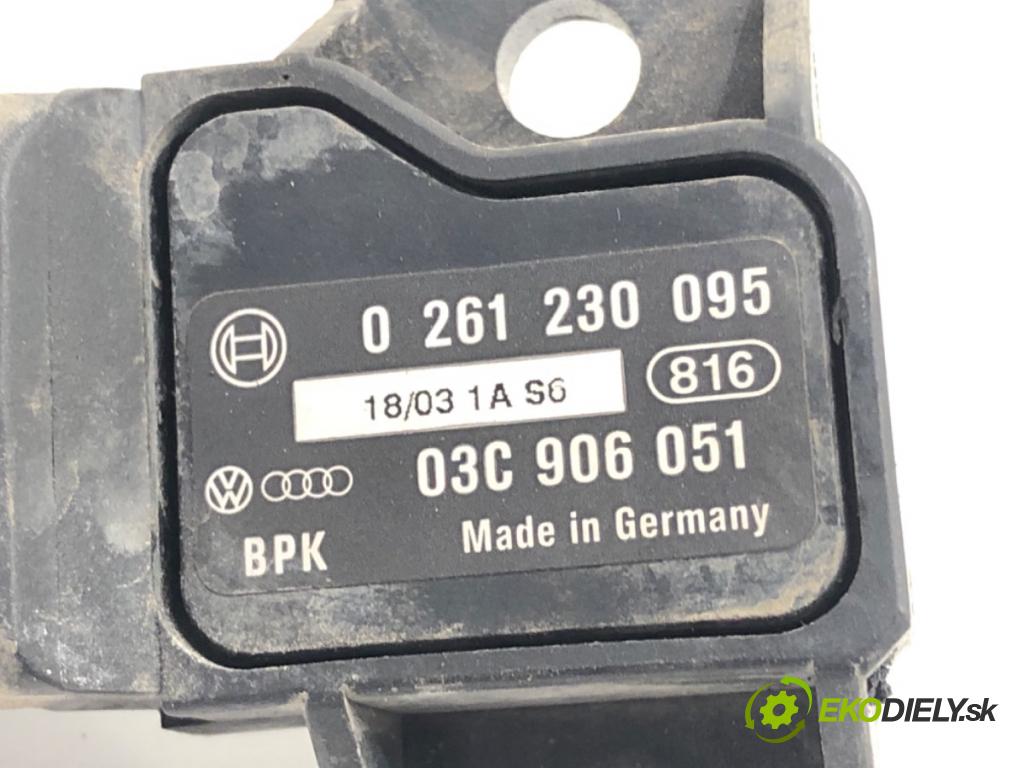 VW POLO (9N_, 9A_) 2001 - 2014    1.4 16V 55 kW [75 KM] benzyna 2001 - 2008  Váha vzduchu 0261230095 (Váhy vzduchu)