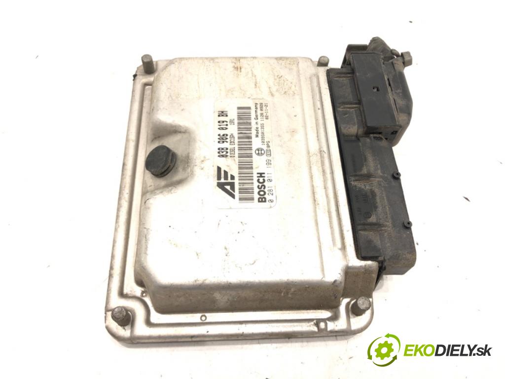 VW SHARAN (7M8, 7M9, 7M6) 1995 - 2010    1.9 TDI 96 kW [130 KM] olej napędowy 2002 - 2010  riadiaca jednotka Motor 038906019BH (Riadiace jednotky)