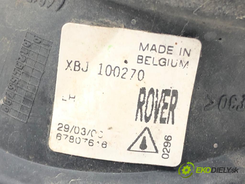 LAND ROVER FREELANDER I (L314) 1998 - 2006    1.8 i 16V 4x4 88 kW [120 KM] benzyna 1998 - 2000  hmlové svetlo, hmlovka levý přední část XBJ100270